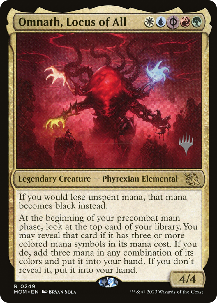 Omnath, Locus of All (Promo Pack) [March of the Machine Promos] | Event Horizon Hobbies CA