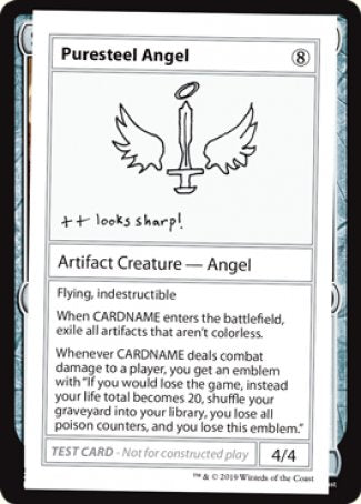 Puresteel Angel (2021 Edition) [Mystery Booster Playtest Cards] | Event Horizon Hobbies CA