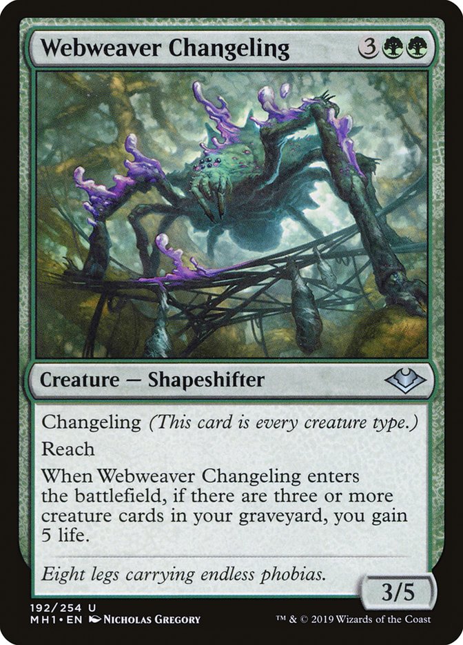 Webweaver Changeling [Modern Horizons] | Event Horizon Hobbies CA