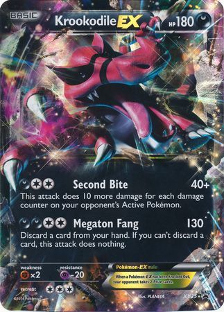 Krookodile EX (XY25) (Jumbo Card) [XY: Black Star Promos] | Event Horizon Hobbies CA