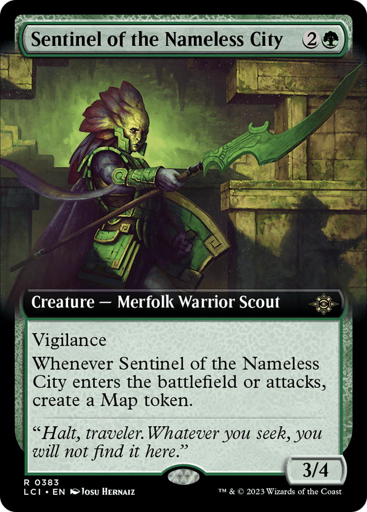 Sentinel of the Nameless City (Extended Art) [The Lost Caverns of Ixalan] | Event Horizon Hobbies CA