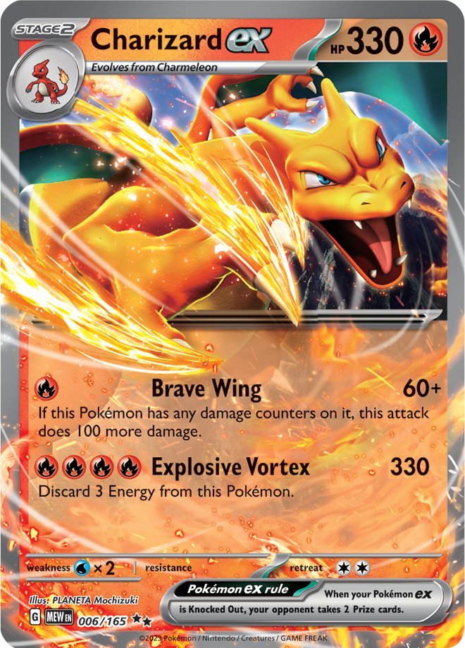 Charizard ex (006/165) [Scarlet & Violet: 151] | Event Horizon Hobbies CA