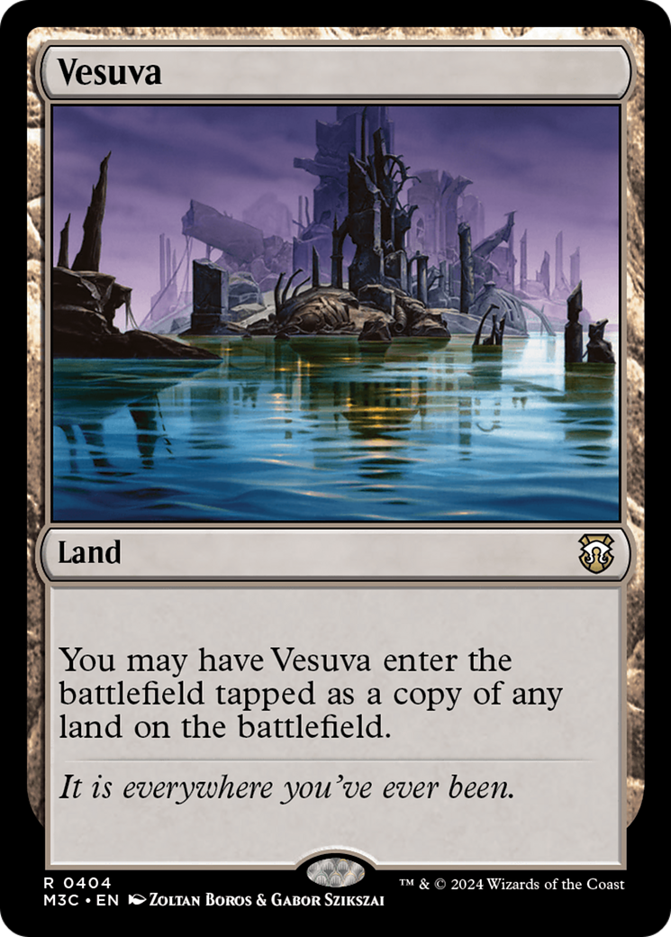 Vesuva (Ripple Foil) [Modern Horizons 3 Commander] | Event Horizon Hobbies CA