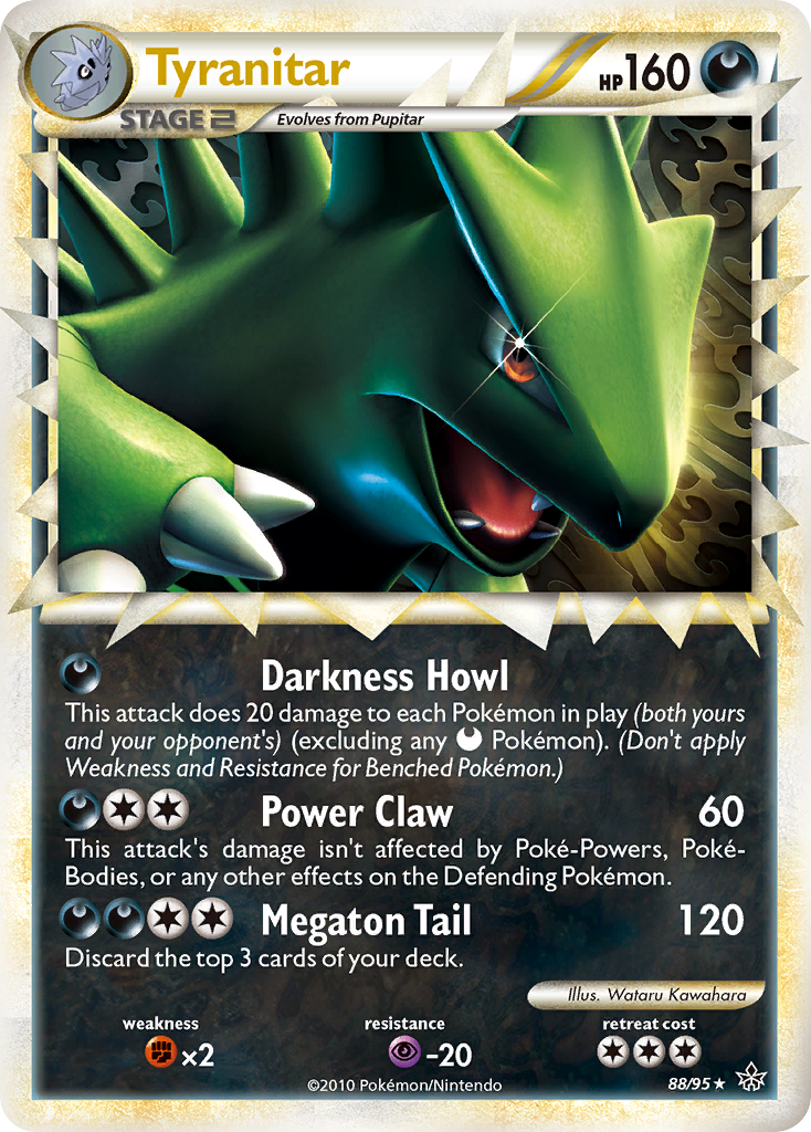 Tyranitar (88/95) [HeartGold & SoulSilver: Unleashed] | Event Horizon Hobbies CA