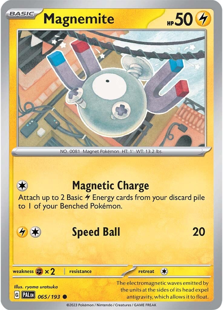 Magnemite (065/193) [Scarlet & Violet: Paldea Evolved] | Event Horizon Hobbies CA