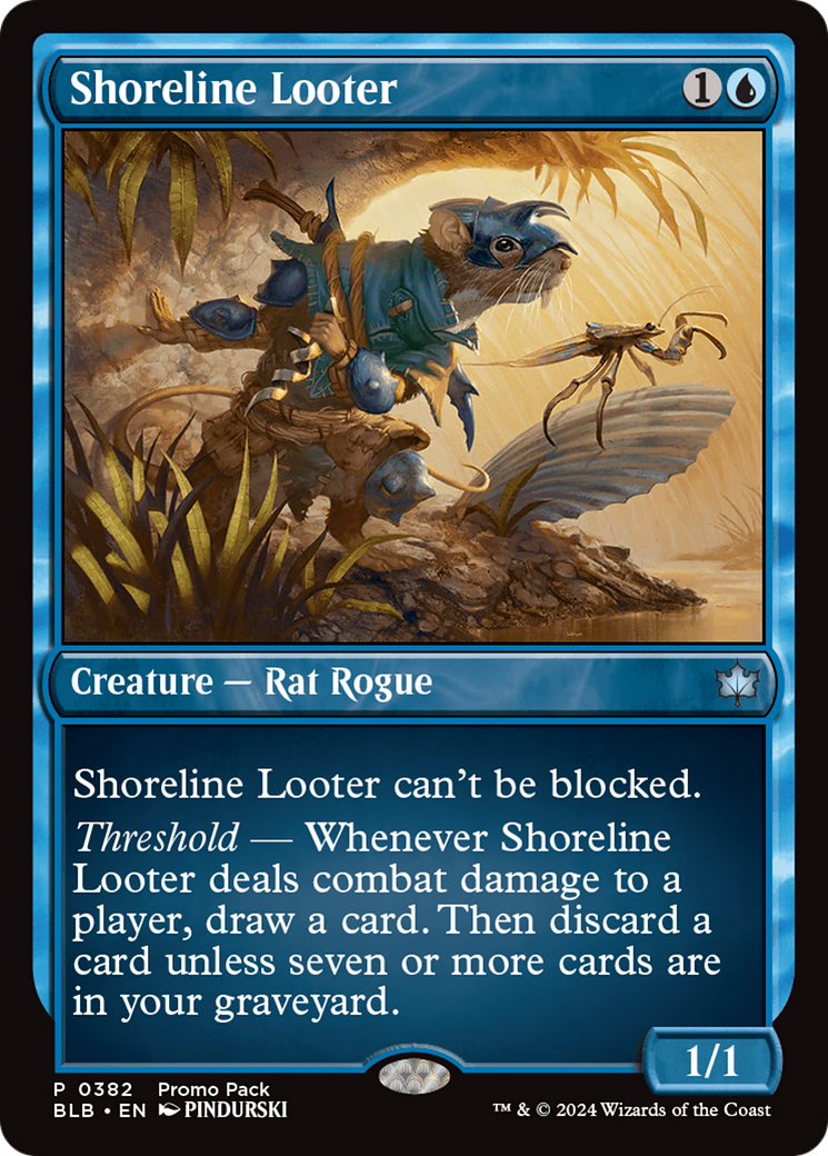 Shoreline Looter [Bloomburrow Promos] | Event Horizon Hobbies CA