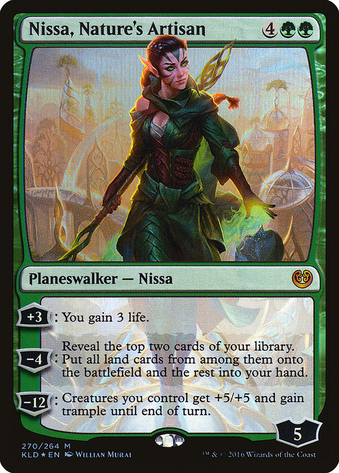 Nissa, Nature's Artisan [Kaladesh] | Event Horizon Hobbies CA