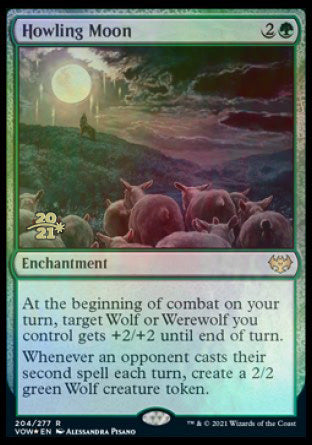 Howling Moon [Innistrad: Crimson Vow Prerelease Promos] | Event Horizon Hobbies CA