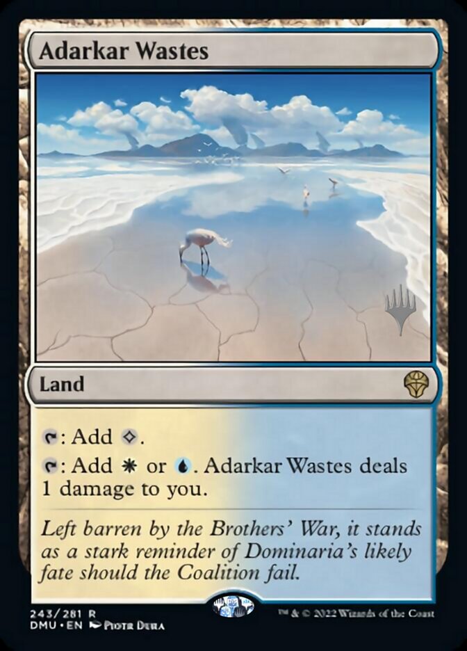 Adarkar Wastes (Promo Pack) [Dominaria United Promos] | Event Horizon Hobbies CA