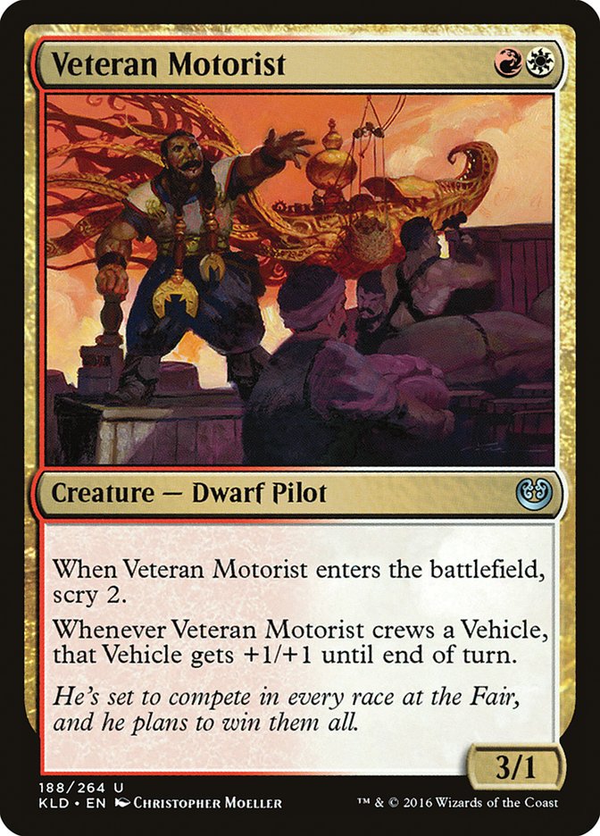 Veteran Motorist [Kaladesh] | Event Horizon Hobbies CA