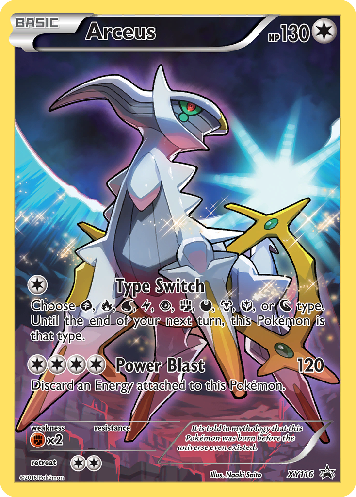 Arceus (XY116) [XY: Black Star Promos] | Event Horizon Hobbies CA