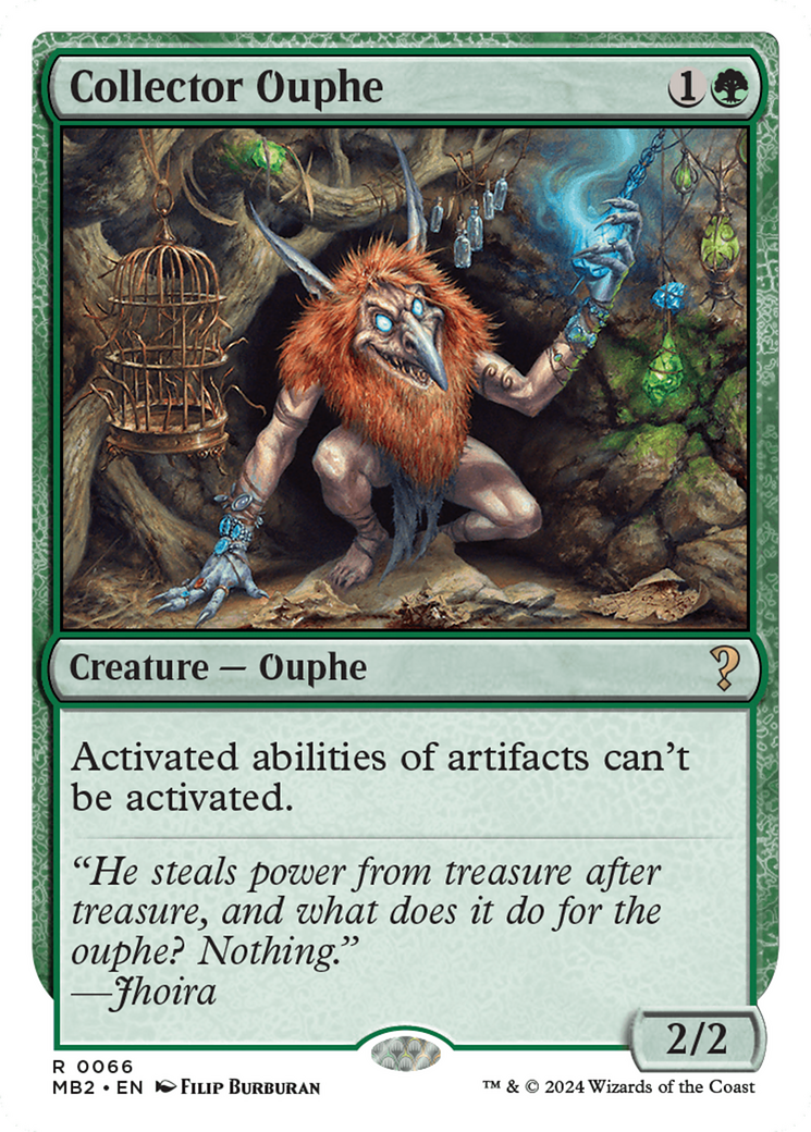 Collector Ouphe (White Border) [Mystery Booster 2] | Event Horizon Hobbies CA