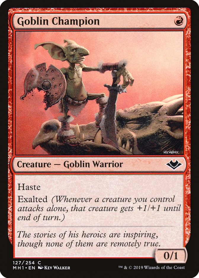 Goblin Champion [Modern Horizons] | Event Horizon Hobbies CA