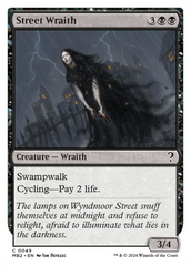 Street Wraith (White Border) [Mystery Booster 2] | Event Horizon Hobbies CA