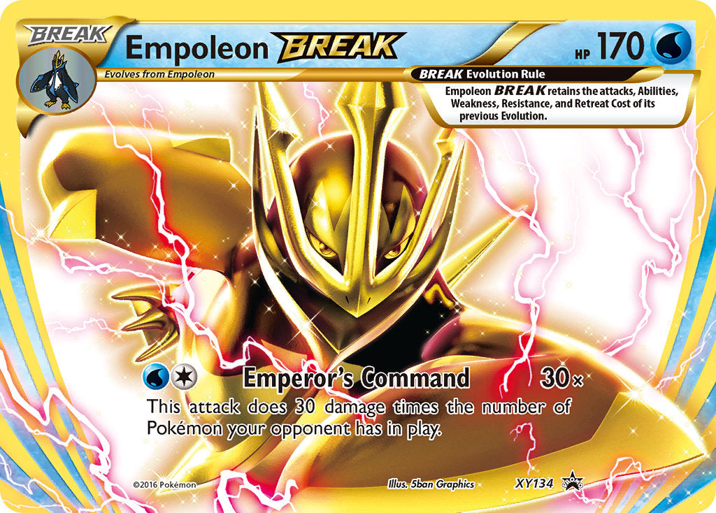 Empoleon BREAK (XY134) [XY: Black Star Promos] | Event Horizon Hobbies CA