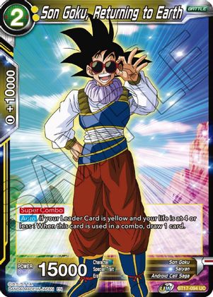 Son Goku, Returning to Earth (BT17-094) [Ultimate Squad] | Event Horizon Hobbies CA