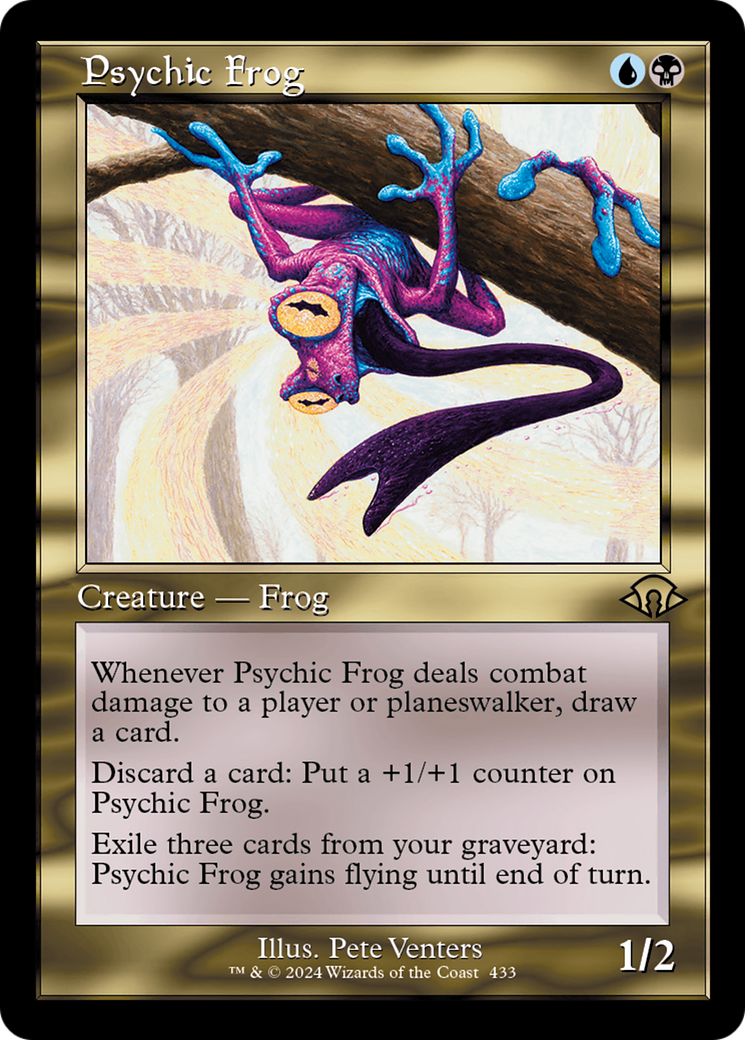 Psychic Frog (Retro) [Modern Horizons 3] | Event Horizon Hobbies CA