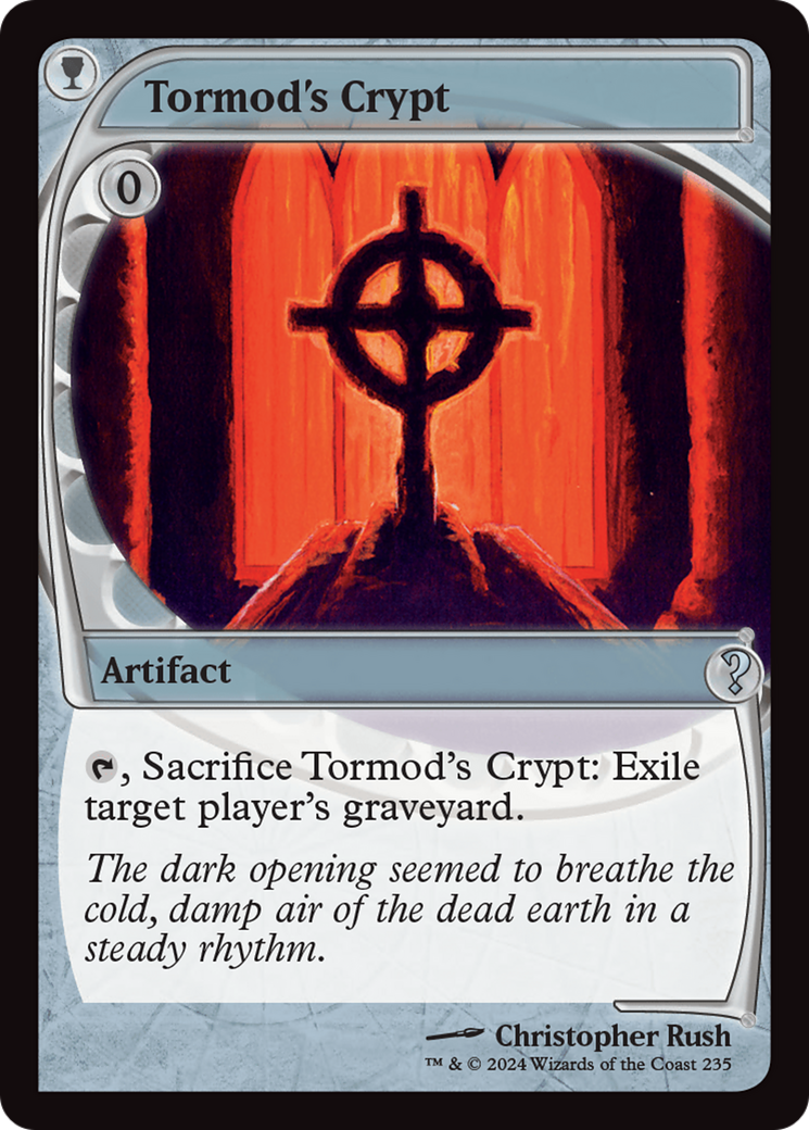 Tormod's Crypt (Future Sight) [Mystery Booster 2] | Event Horizon Hobbies CA