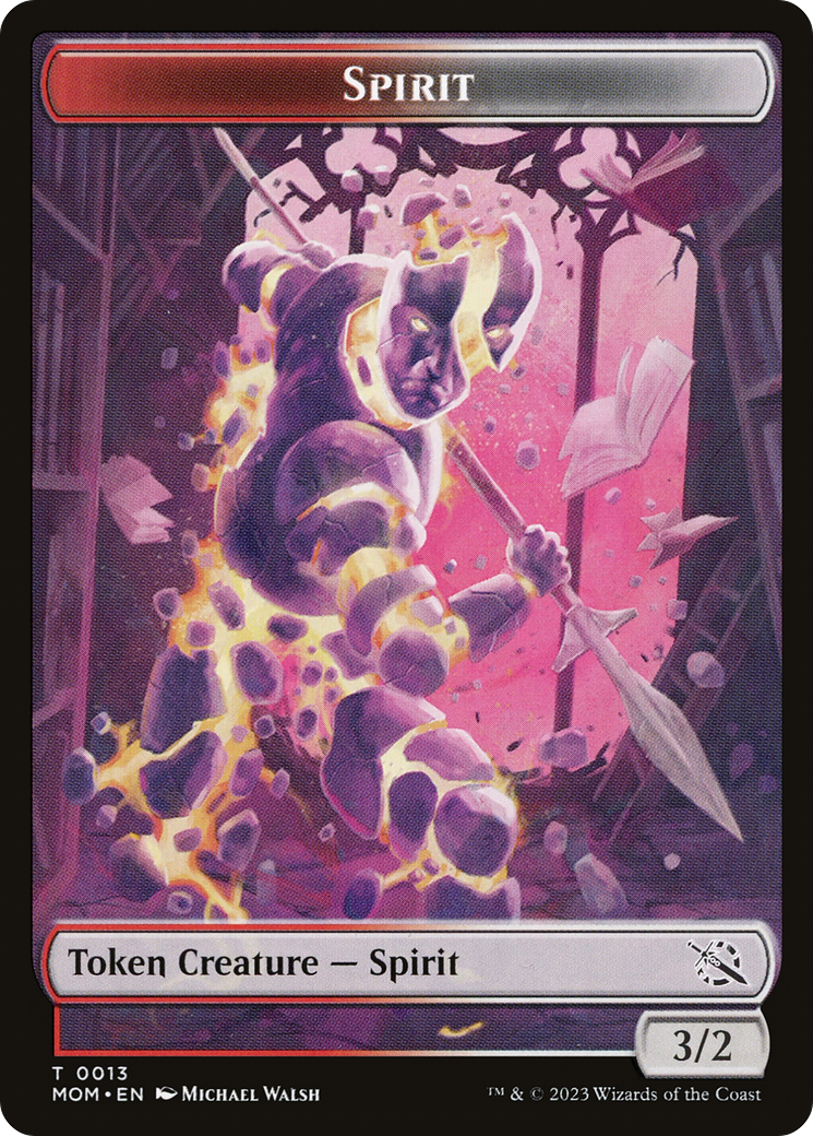 Elemental (09) // Spirit (13) Double-Sided Token [March of the Machine Tokens] | Event Horizon Hobbies CA