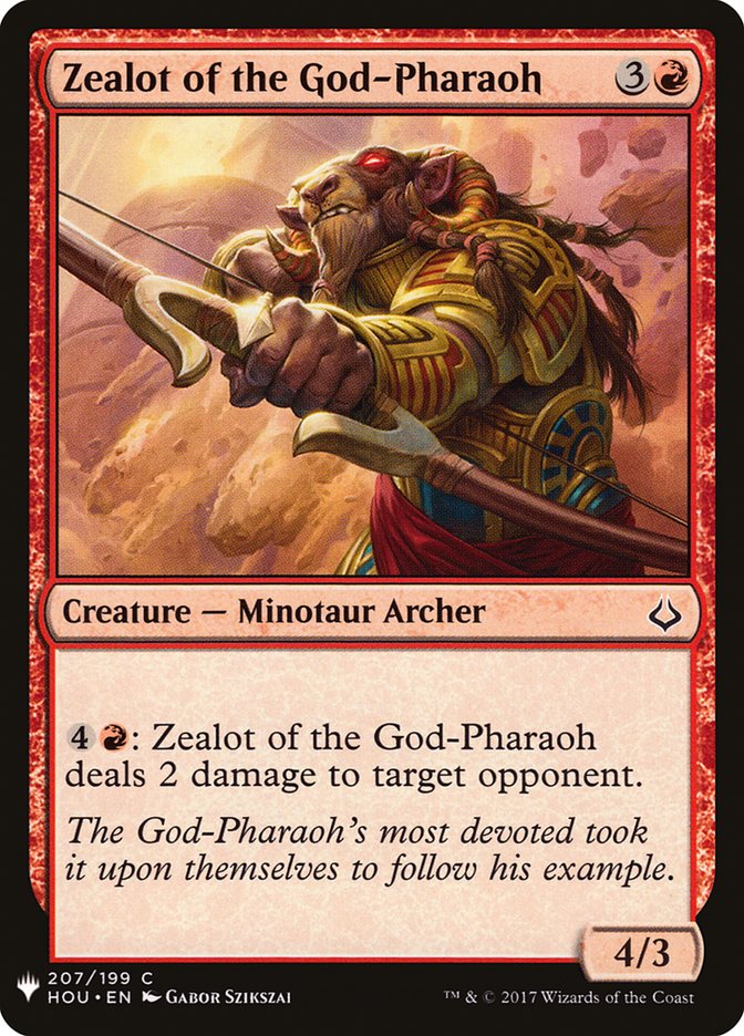 Zealot of the God-Pharaoh [Mystery Booster] | Event Horizon Hobbies CA