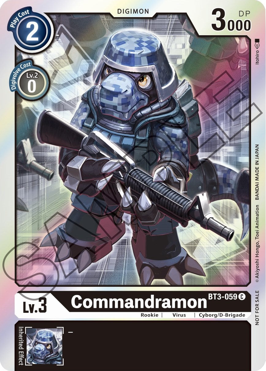 Commandramon [BT3-059] (Event Pack 1) [Release Special Booster Promos] | Event Horizon Hobbies CA