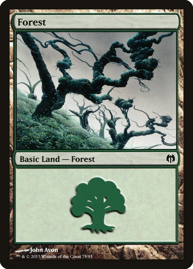 Forest (78) [Duel Decks: Heroes vs. Monsters] | Event Horizon Hobbies CA