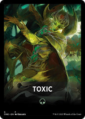 Toxic Theme Card [Phyrexia: All Will Be One Tokens] | Event Horizon Hobbies CA