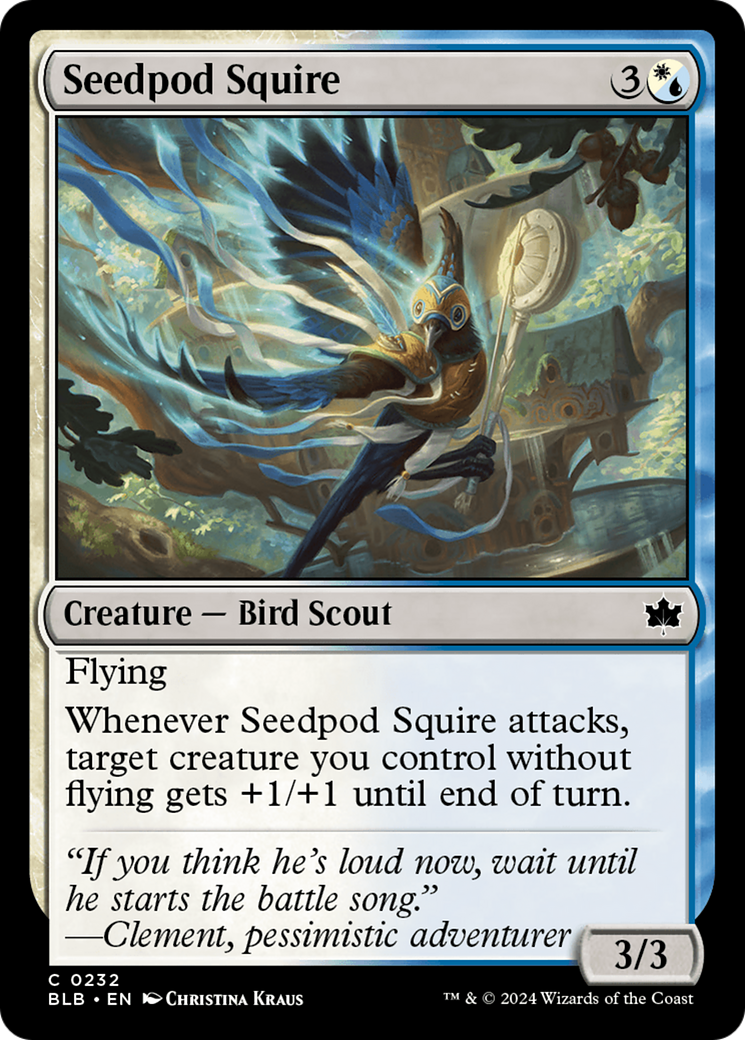 Seedpod Squire [Bloomburrow] | Event Horizon Hobbies CA