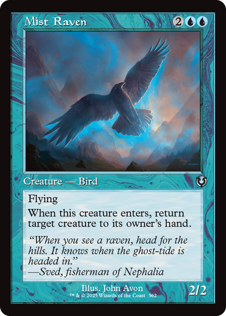 Mist Raven (Retro Frame) [Innistrad Remastered] | Event Horizon Hobbies CA