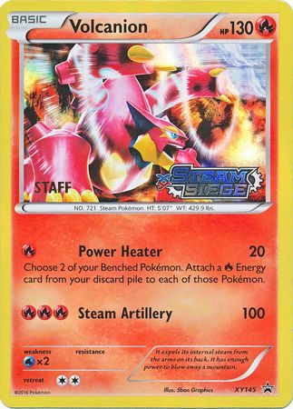 Volcanion (XY145) (Staff) [XY: Black Star Promos] | Event Horizon Hobbies CA