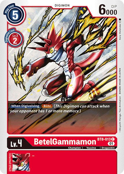 BetelGammamon [BT8-013] [New Awakening] | Event Horizon Hobbies CA