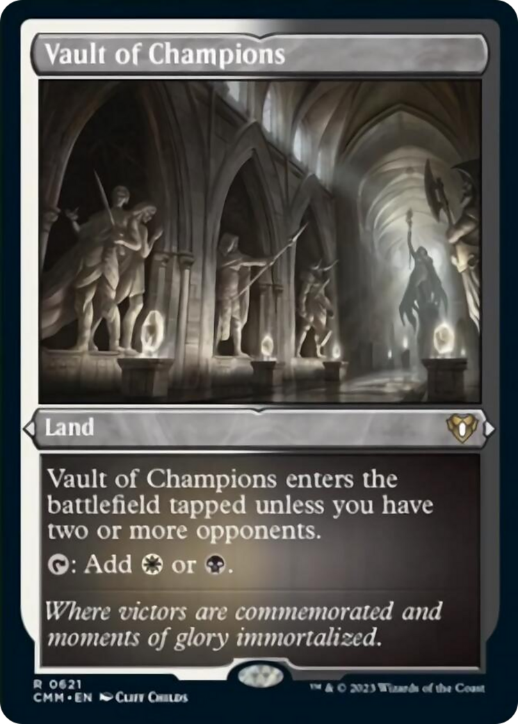 Vault of Champions (Foil Etched) [Commander Masters] | Event Horizon Hobbies CA