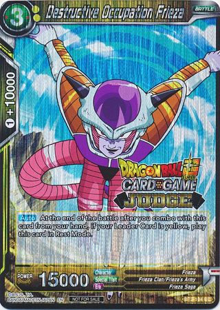 Destructive Occupation Frieza (BT2-104) [Judge Promotion Cards] | Event Horizon Hobbies CA