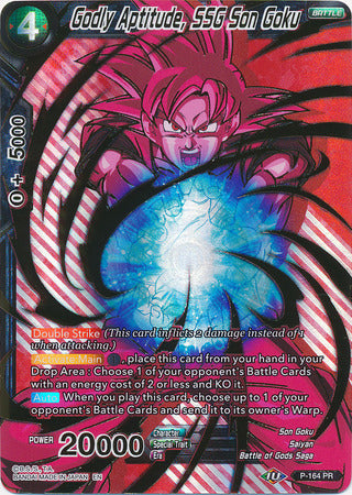 Godly Aptitude, SSG Son Goku (P-164) [Promotion Cards] | Event Horizon Hobbies CA