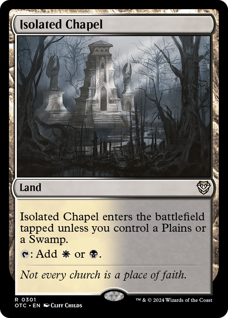 Isolated Chapel [Outlaws of Thunder Junction Commander] | Event Horizon Hobbies CA