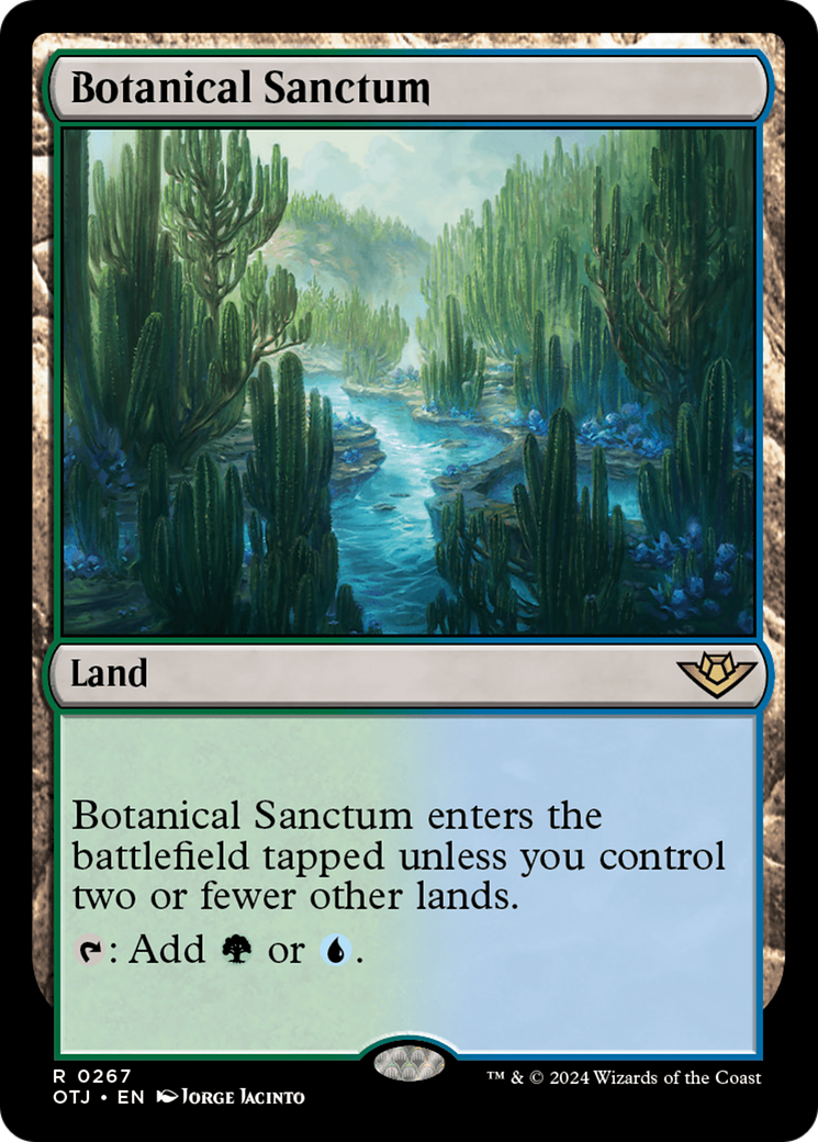 Botanical Sanctum [Outlaws of Thunder Junction] | Event Horizon Hobbies CA