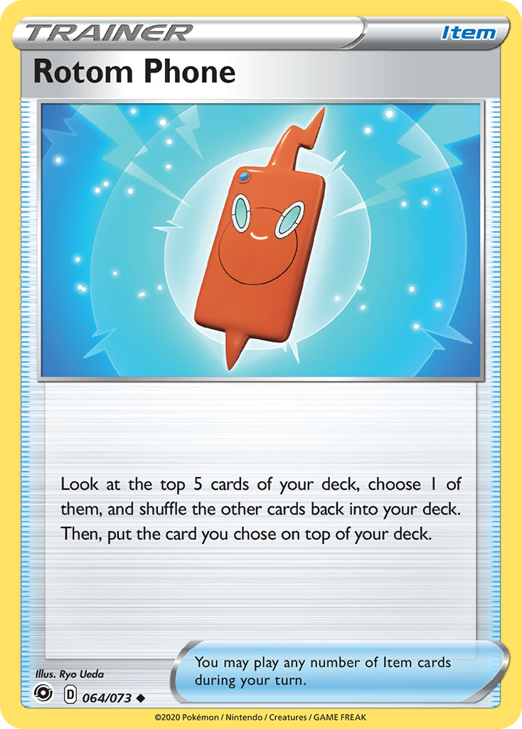 Rotom Phone (064/073) [Sword & Shield: Champion's Path] | Event Horizon Hobbies CA