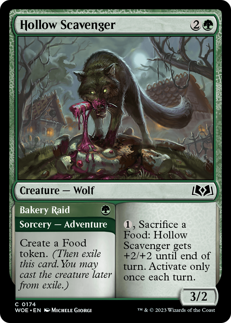 Hollow Scavenger // Bakery Raid [Wilds of Eldraine] | Event Horizon Hobbies CA