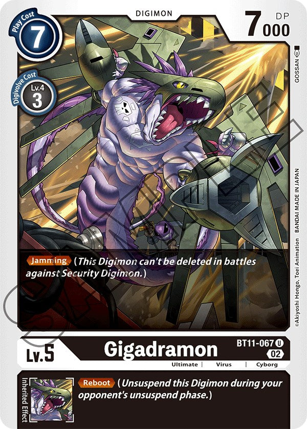 Gigadramon [BT11-067] [Dimensional Phase] | Event Horizon Hobbies CA