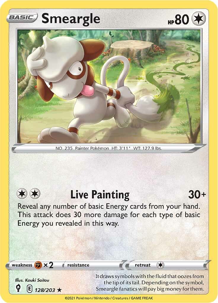 Smeargle (128/203) [Sword & Shield: Evolving Skies] | Event Horizon Hobbies CA