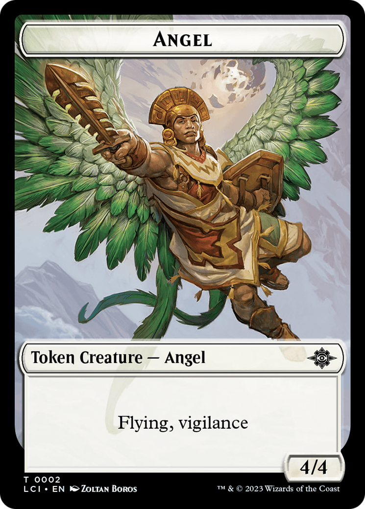 Gnome // Angel Double-Sided Token [The Lost Caverns of Ixalan Tokens] | Event Horizon Hobbies CA
