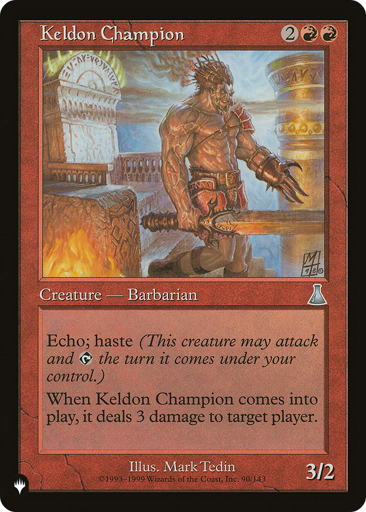 Keldon Champion [The List] | Event Horizon Hobbies CA