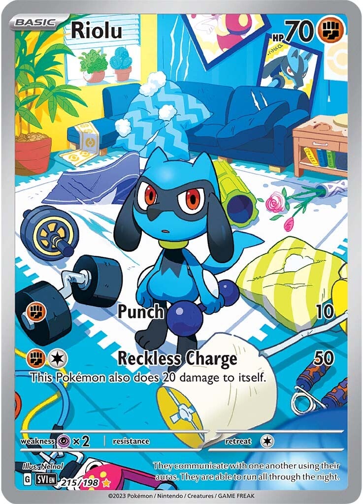 Riolu (215/198) [Scarlet & Violet: Base Set] | Event Horizon Hobbies CA