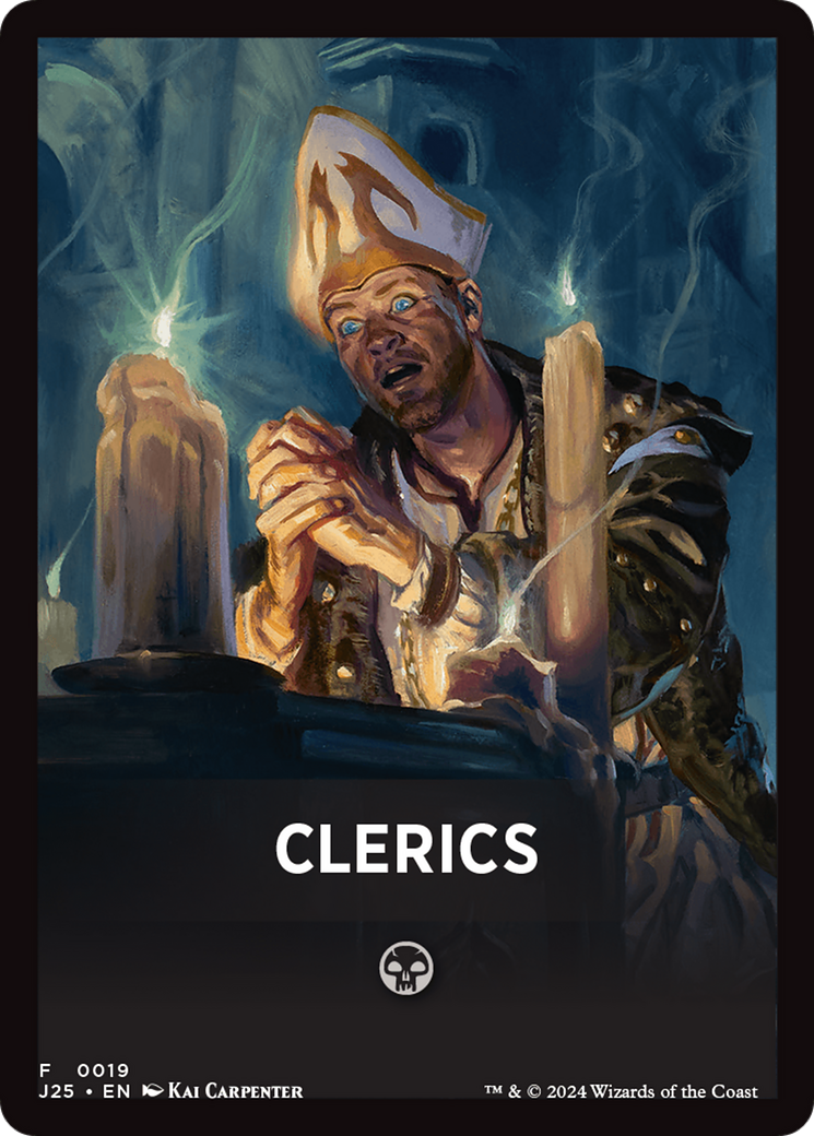 Clerics Theme Card [Foundations Jumpstart Front Cards] | Event Horizon Hobbies CA