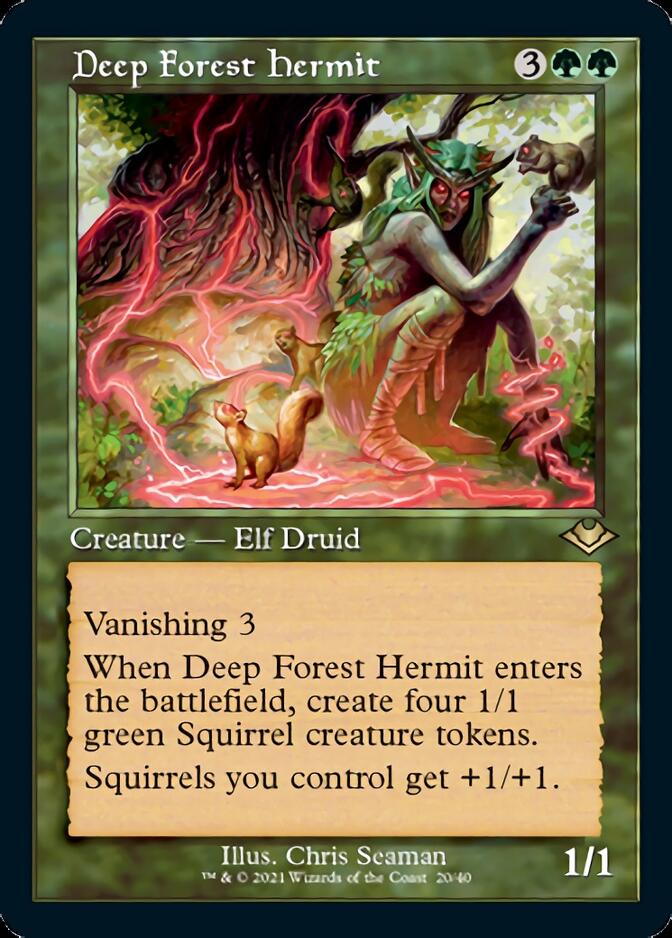 Deep Forest Hermit (Retro Foil Etched) [Modern Horizons] | Event Horizon Hobbies CA