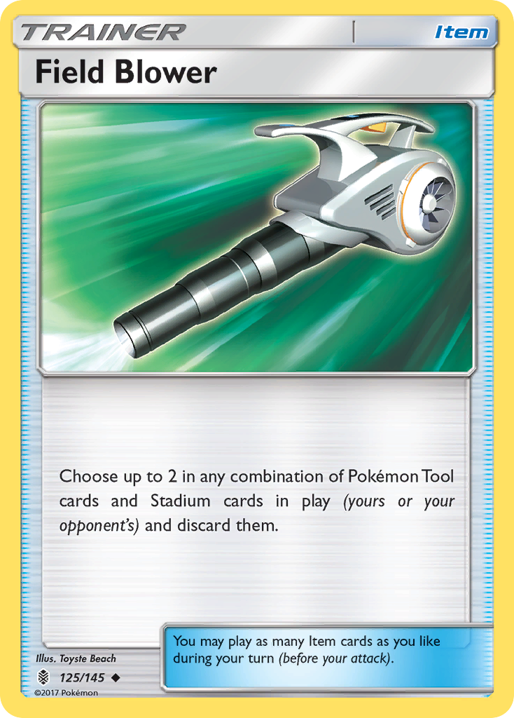 Field Blower (125/145) [Sun & Moon: Guardians Rising] | Event Horizon Hobbies CA