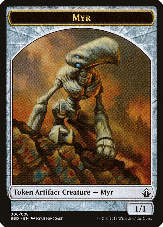 Myr Token [Battlebond Tokens] | Event Horizon Hobbies CA