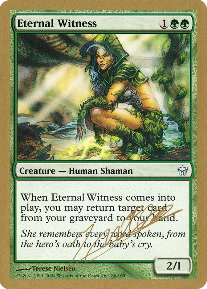 Eternal Witness (Julien Nuijten) [World Championship Decks 2004] | Event Horizon Hobbies CA