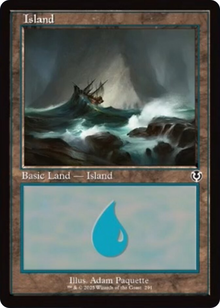 Island (291) (Retro Frame) [Innistrad Remastered] | Event Horizon Hobbies CA