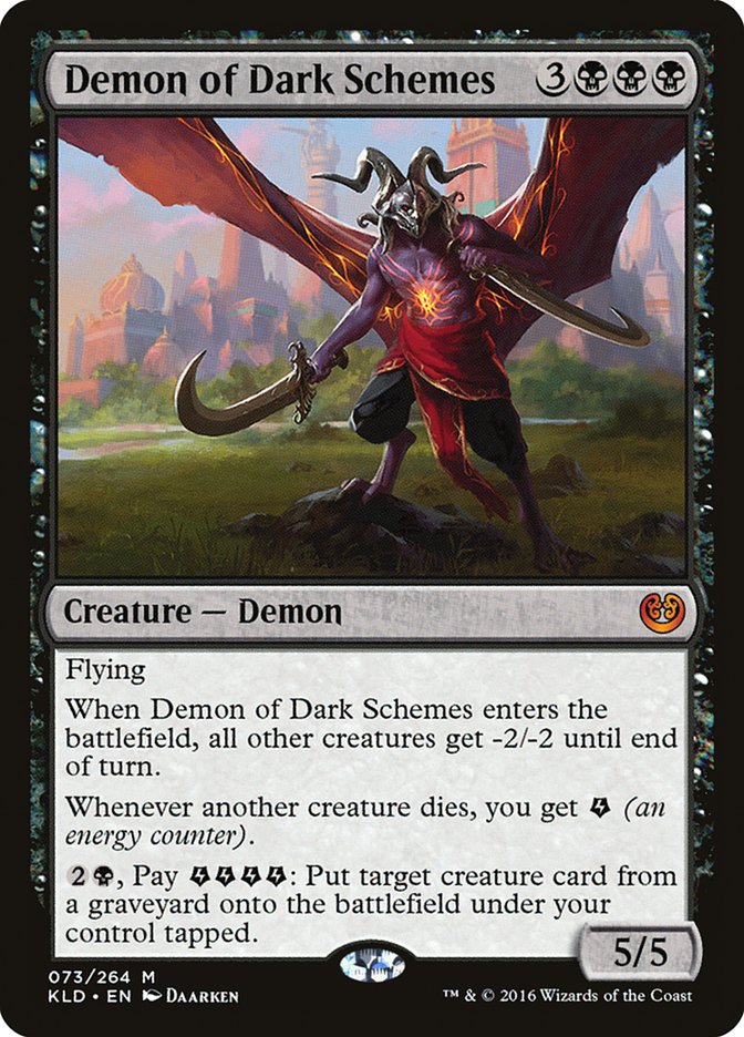 Demon of Dark Schemes [Kaladesh] | Event Horizon Hobbies CA